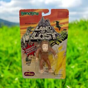 Land Of The Lost Bendems Stink Figure Vintage 1991 NOS On Card